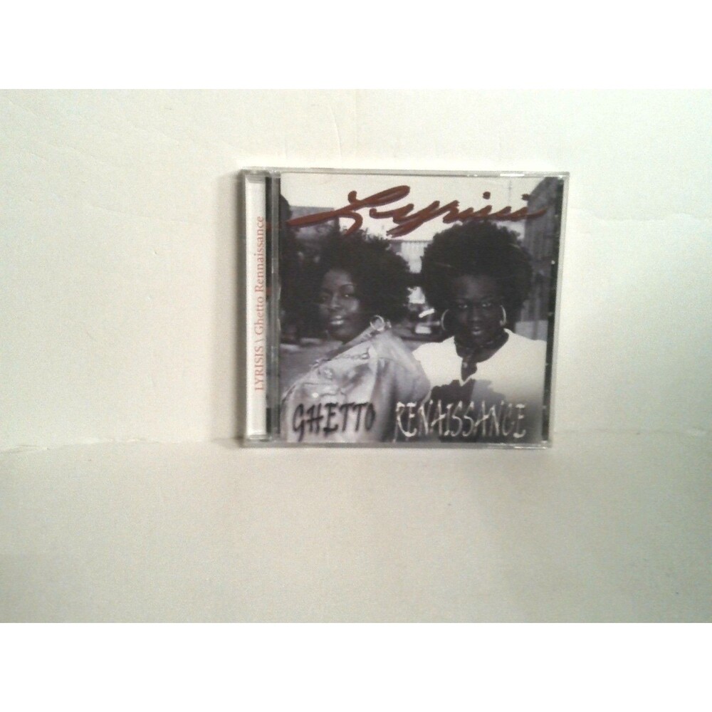 Lyrisis Ghetto Renaissance CD 2004-2005 Ncyte Records HTF Rare